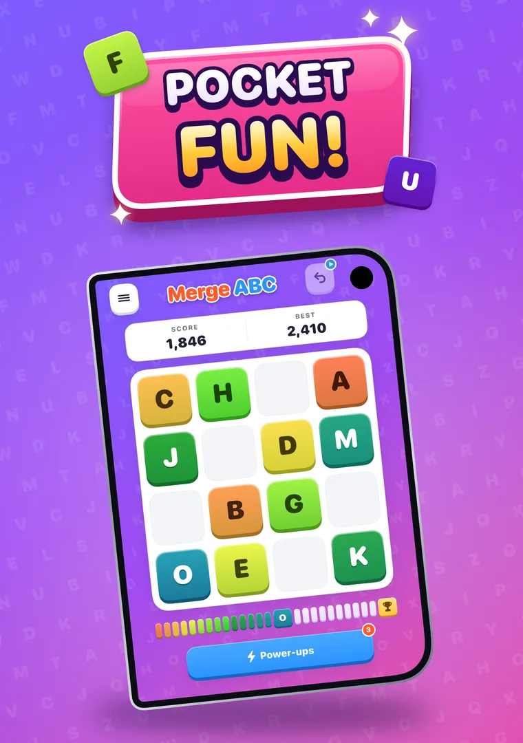 iPhone Duo closed, playing Merge ABC on the outer screen